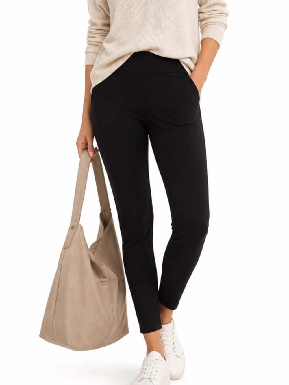 NYDJ Not Your Daughter’s Jeans Black Stretch Professional Leggings Size …